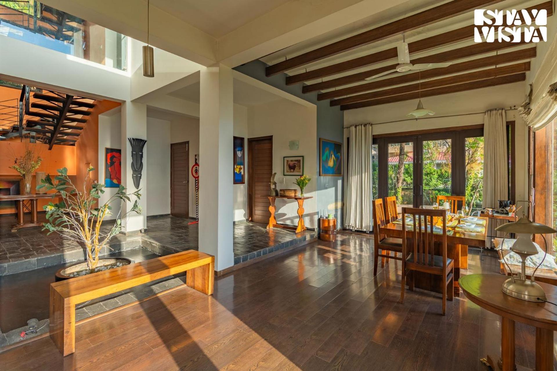 Stayvista At Hillcrest Villa With Valley View, Bonfire And Heater Kasauli Εξωτερικό φωτογραφία